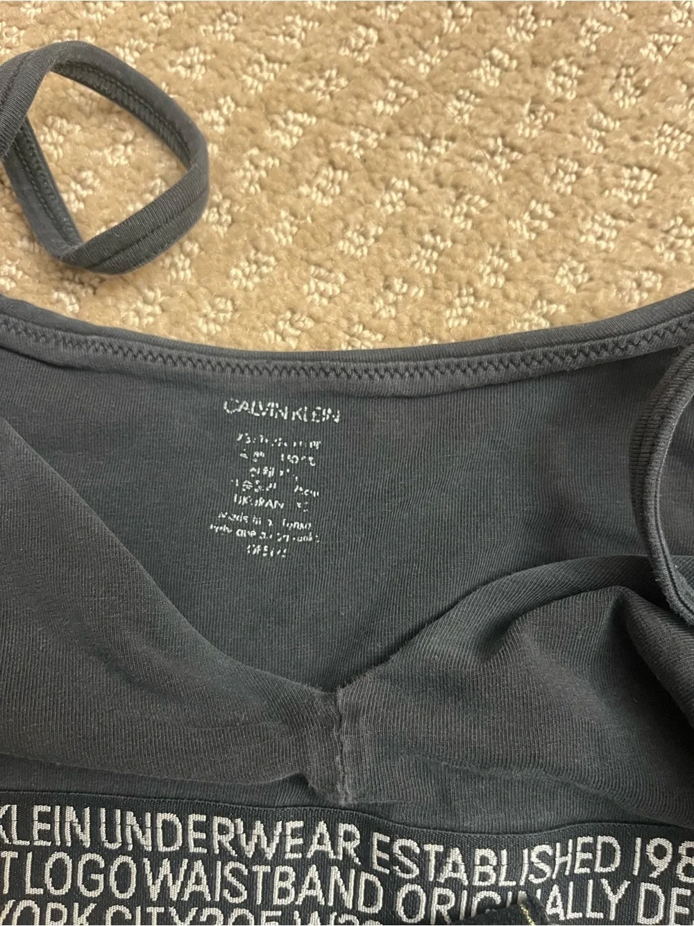 Calvin Klein Women's Black Logo Bralette - Pack